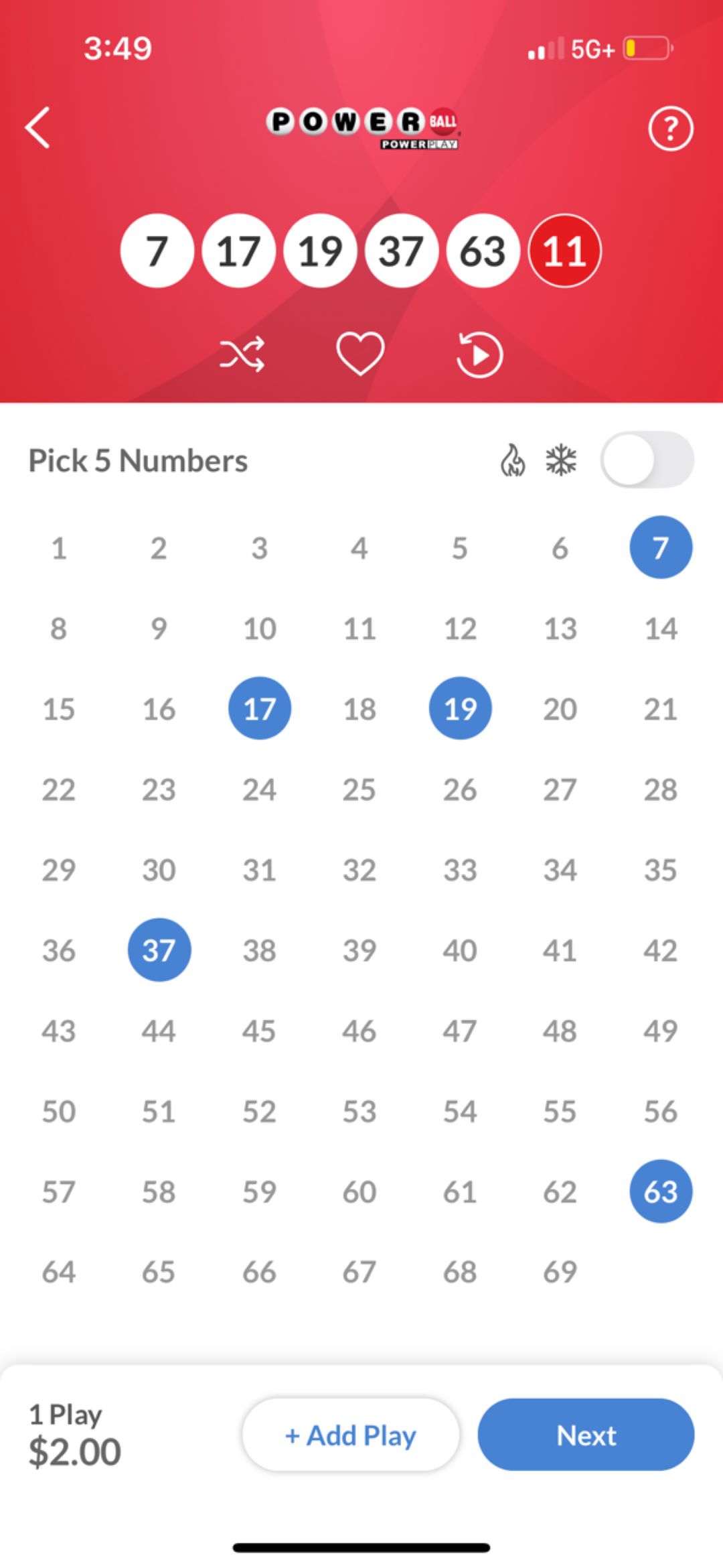 screenshot of mobile app draw games
